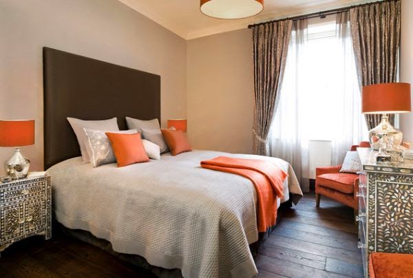 dormitorio-decordo-marron-naranja