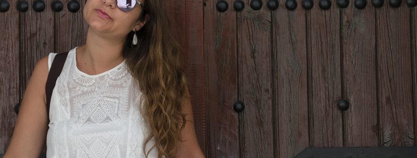 vestido blanco ibicenco, gafas northweek