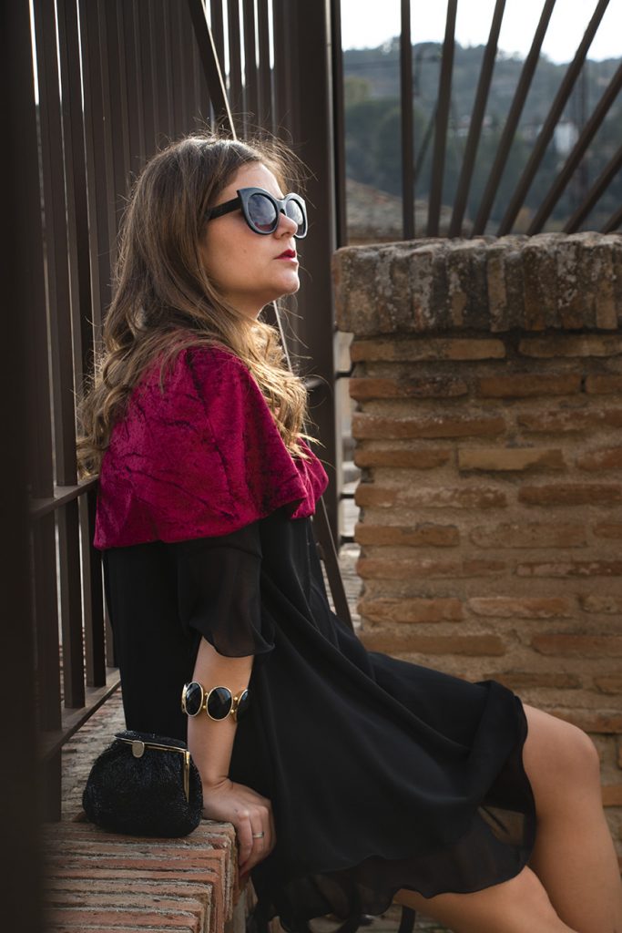 Look navidad-vestido negro-LBD