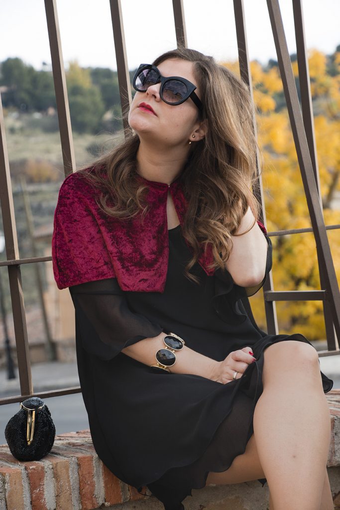 Look navidad-vestido negro-LBD