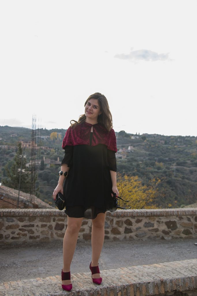 Look navidad-vestido negro-LBD