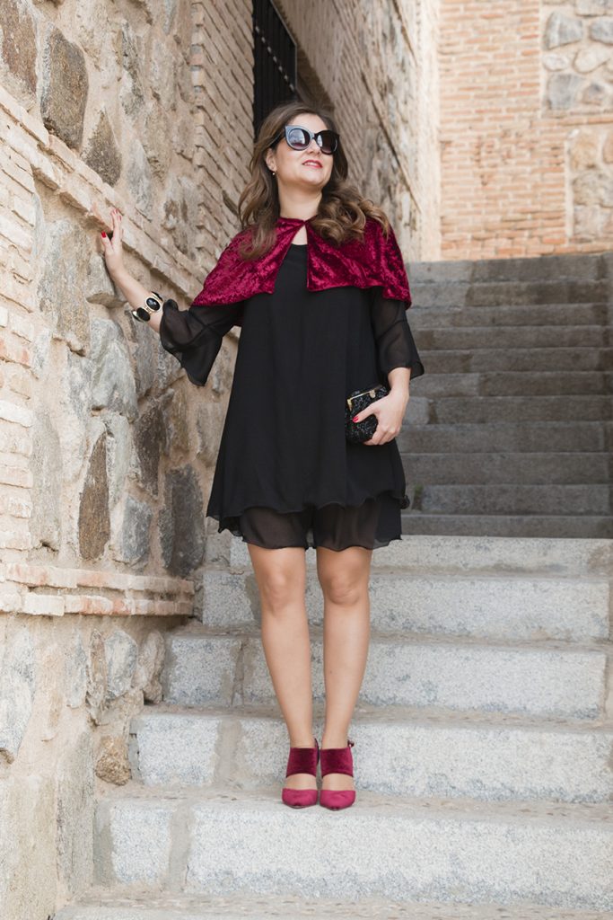 Look navidad-vestido negro-LBD